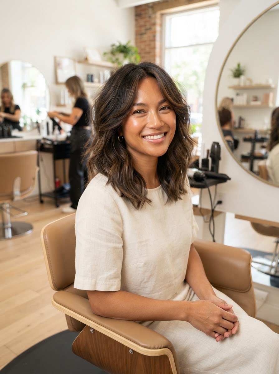 Face-Framing Modern Lob