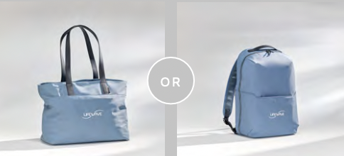 Recognition Celebration Brochure + Branded Away Tote or Backpack