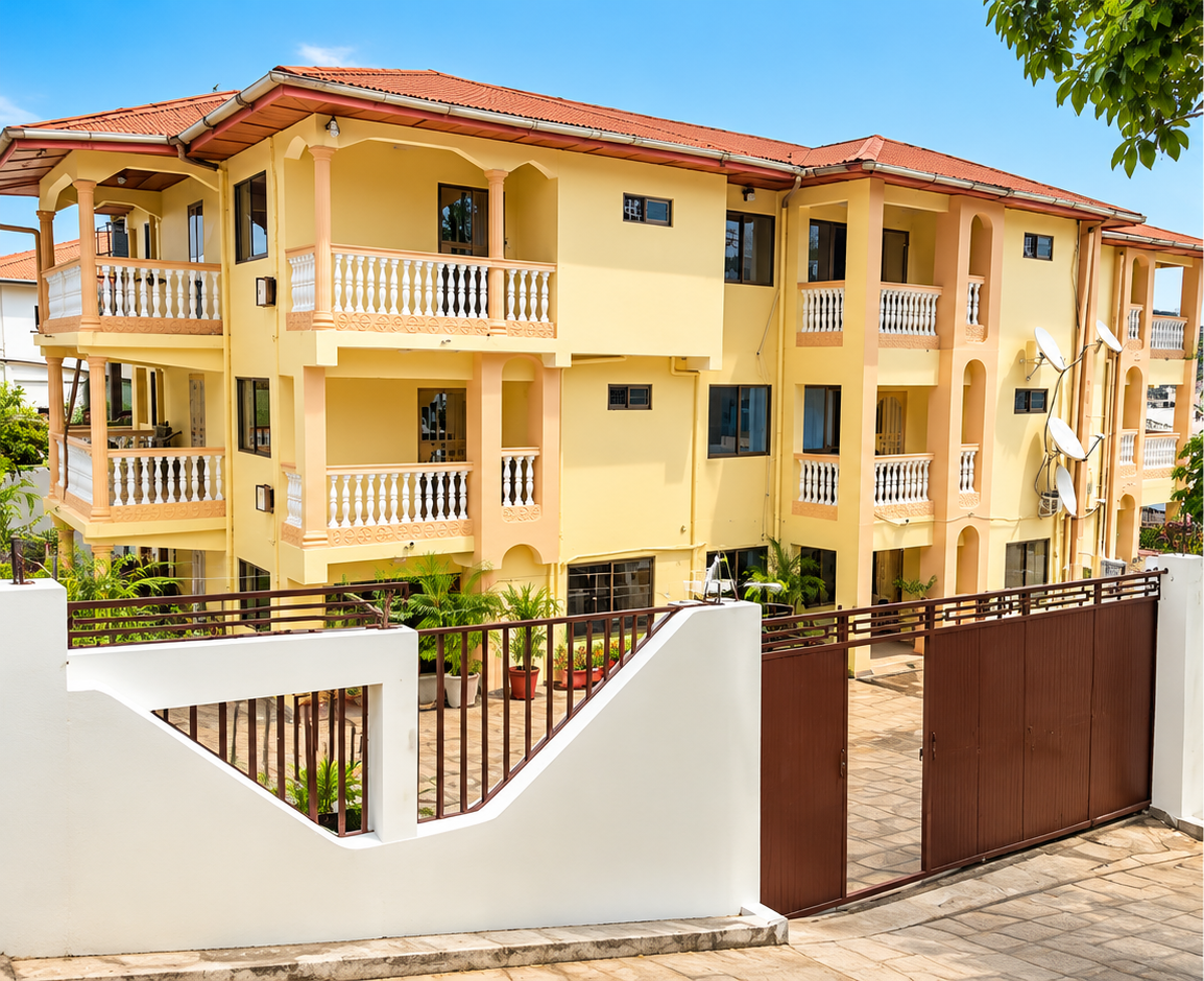 Stafford Lodge Exterior in Freetown, Sierra Leone
