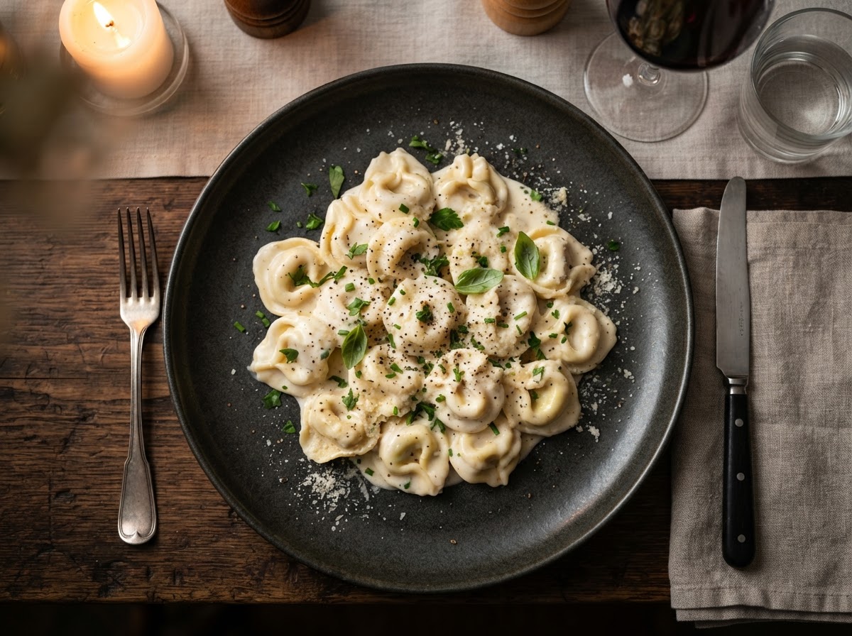 Cheese Tortellini Alla Panna