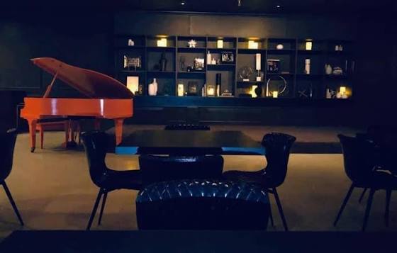 The Scarlet Baby Grand Piano & VIP Lounge