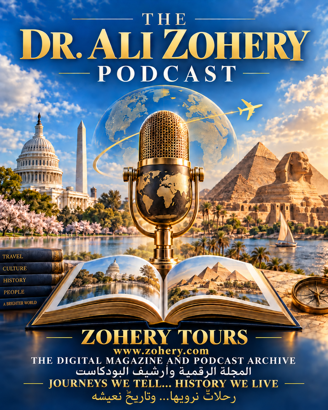 The Dr. Ali Zohery Podcast — Zohery Tours Digital Magazine and Podcast Archive: Journeys We Tell, History We Live