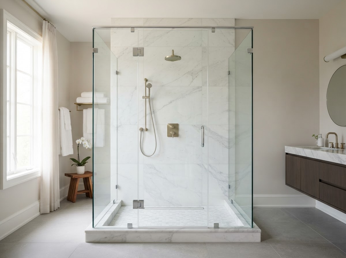 Frameless Shower Doors & Enclosures