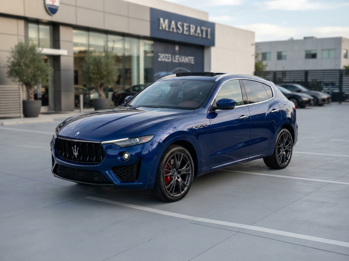 2023 Maserati Levante Trofeo — Nero Ribelle exterior