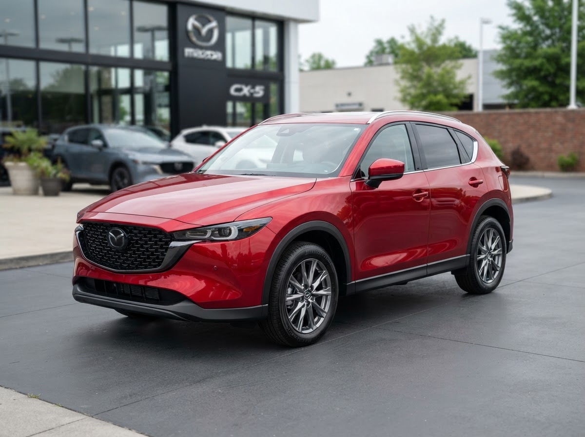 2024 Mazda CX-5 2.5 S Premium Plus — Soul Red Crystal exterior