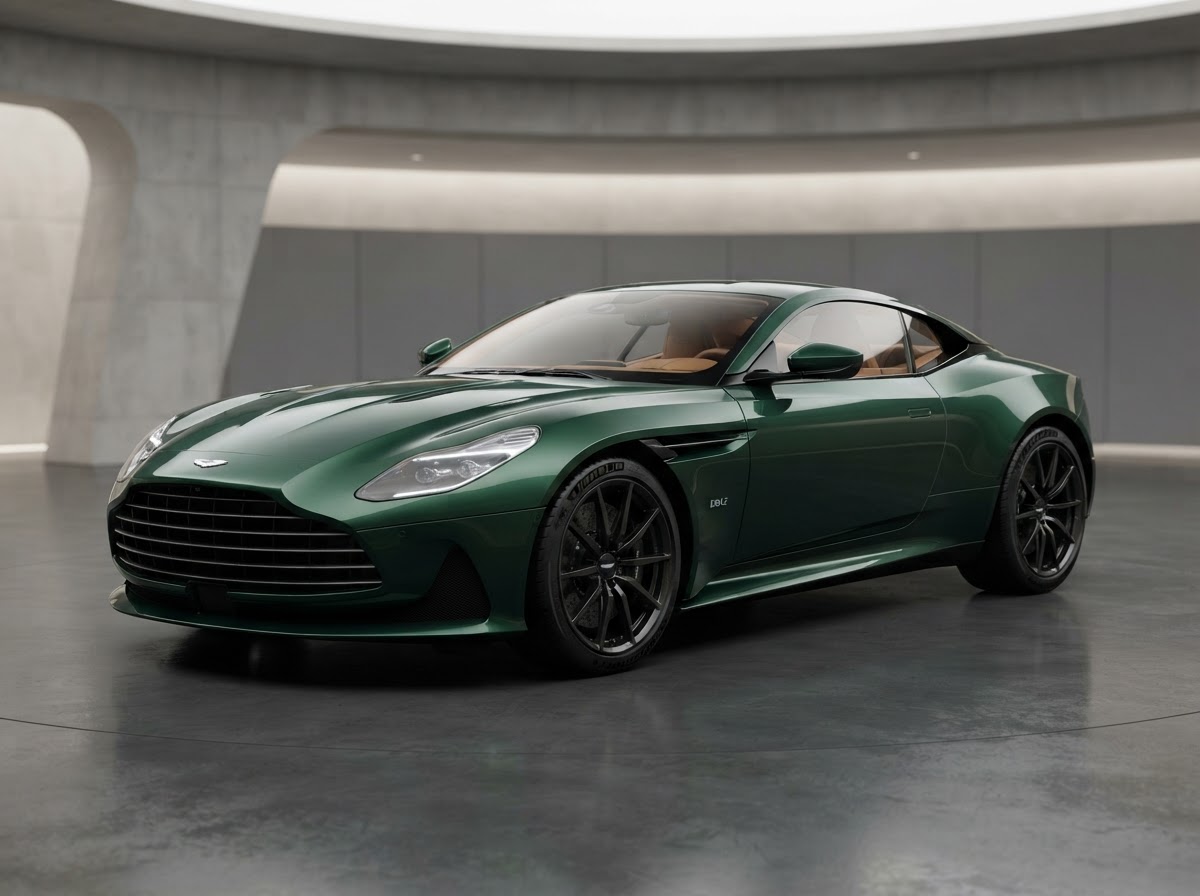 2024 Aston Martin DB12 Coupe V8 — Arena Red exterior