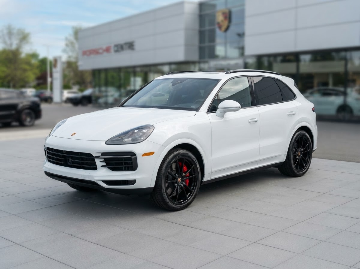 2023 Porsche Cayenne Coupe — Carrara White exterior