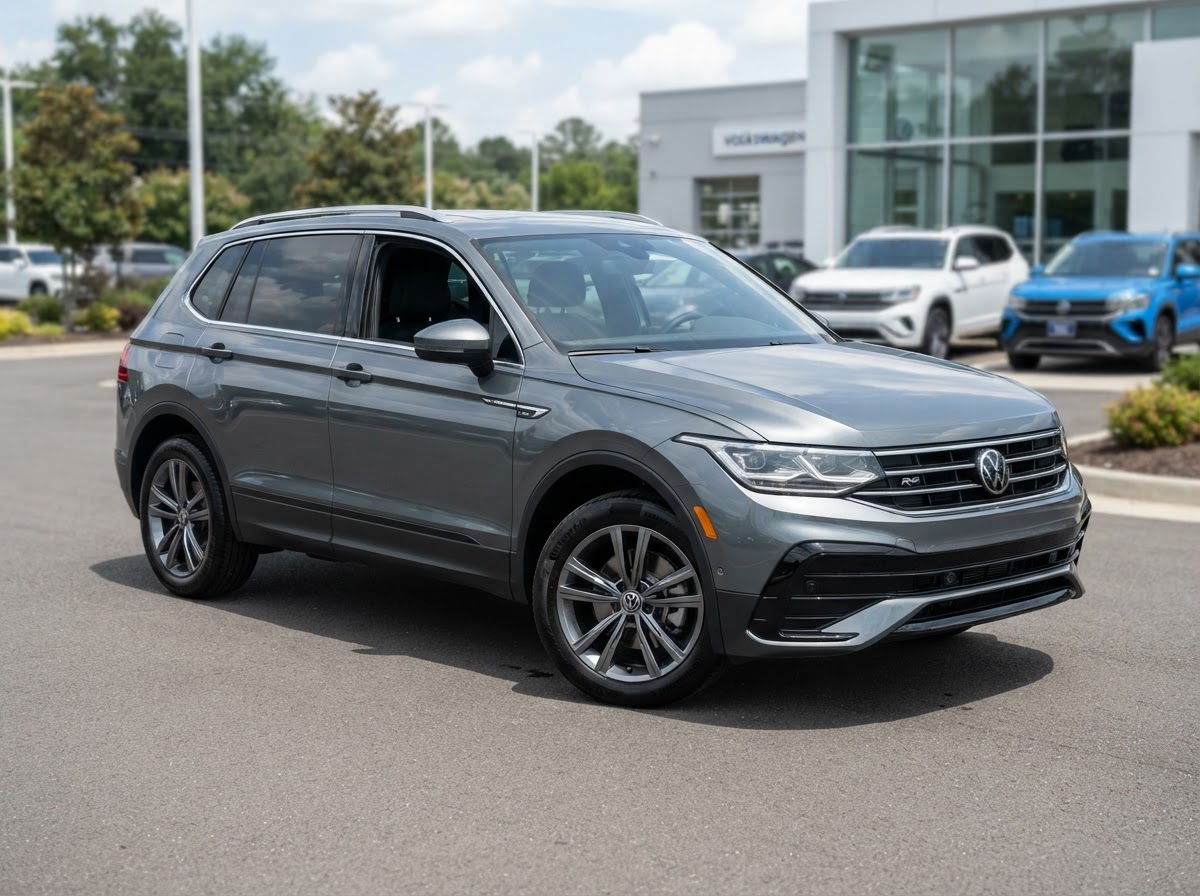 2024 Volkswagen Tiguan SEL 4Motion — Indium Gray exterior