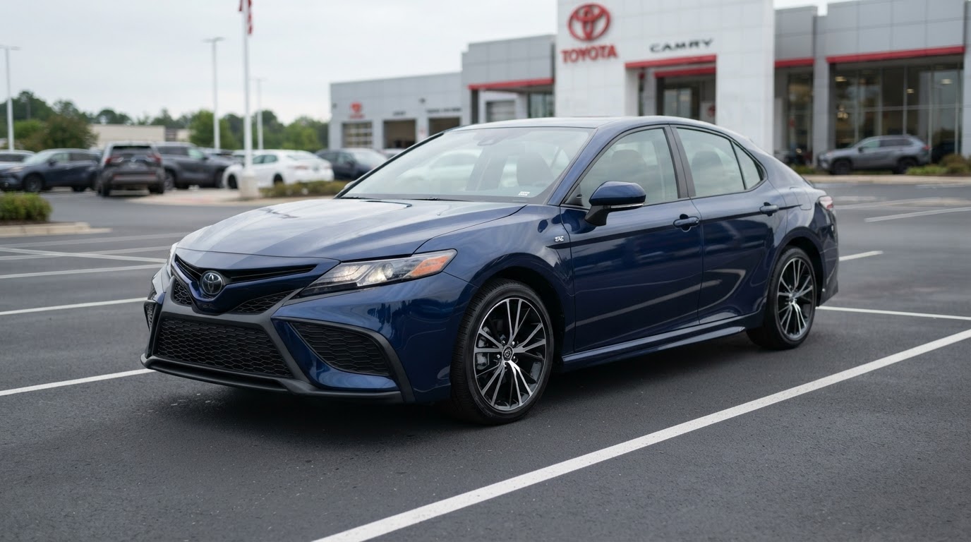 2023 Toyota Camry SE — Blueprint exterior