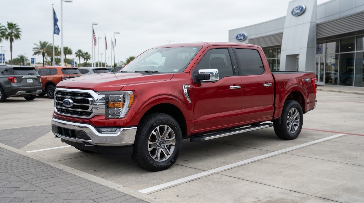 2023 Ford F-150 XLT — Rapid Red exterior