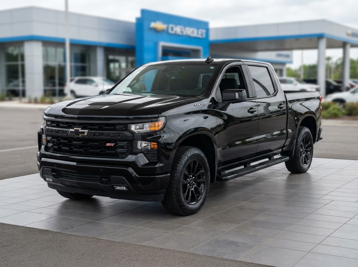 2024 Chevrolet Silverado 1500 LT Trail Boss — Summit White exterior