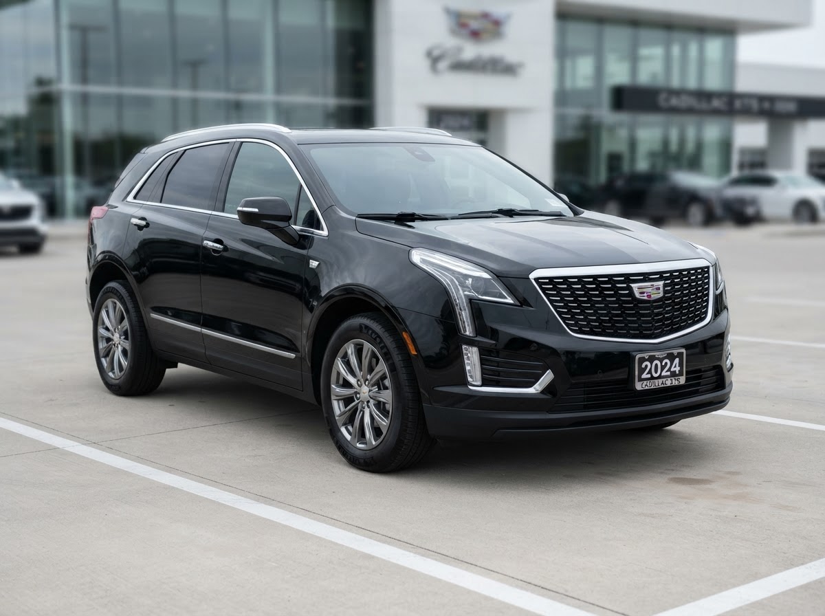 2024 Cadillac XT5 Luxury — Stellar Black exterior