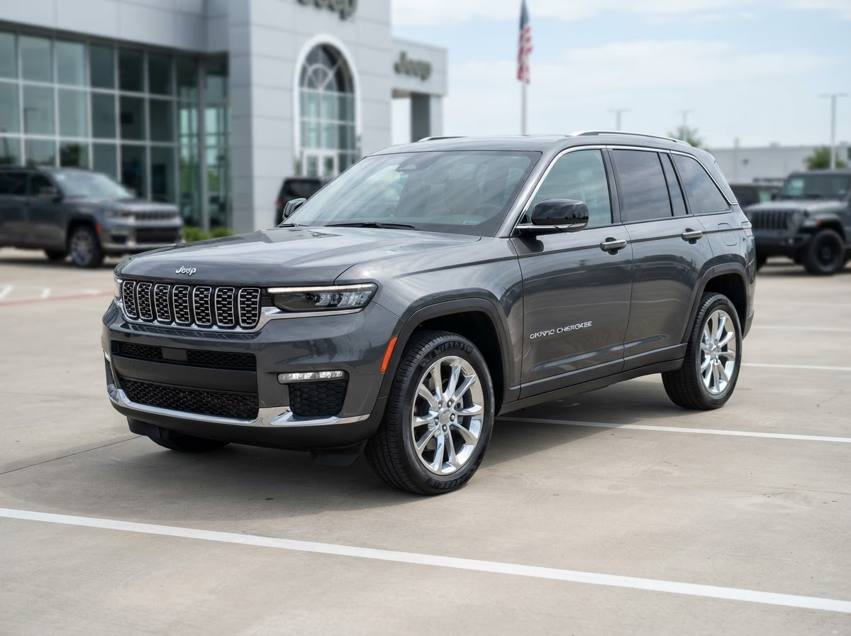 2024 Jeep Grand Cherokee Limited 4WD — Diamond Black exterior