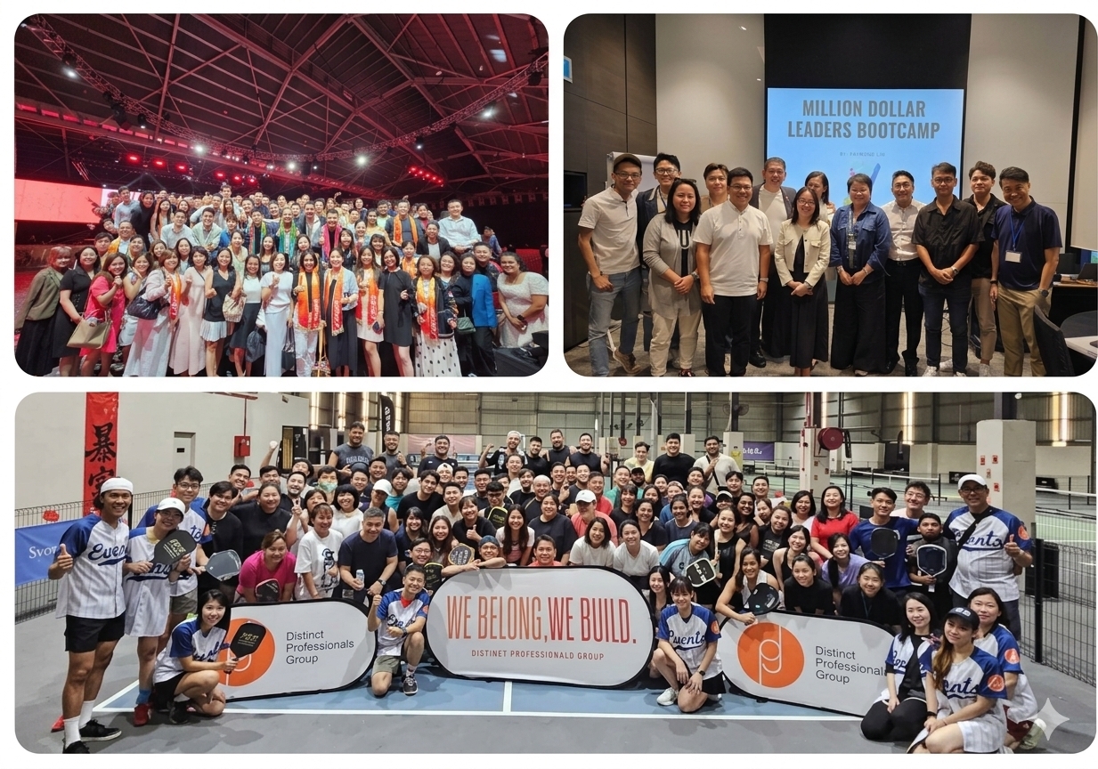 Million Dollar Leaders bootcamp and Distinct Professionals Group team celebration