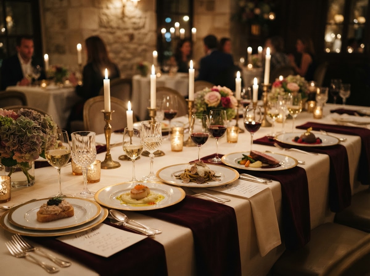 Menu Dégustation Fortune — a chef's choice offering at Complete French