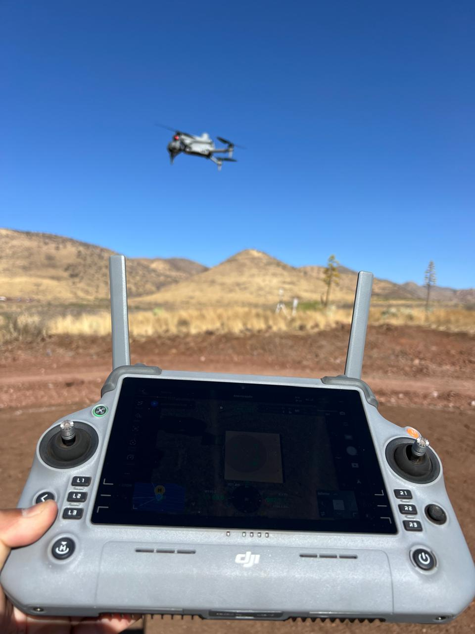 Campestre Chihuahua — Fotogrametría y supervisión aérea con dron DJI Matrice en campo de golf