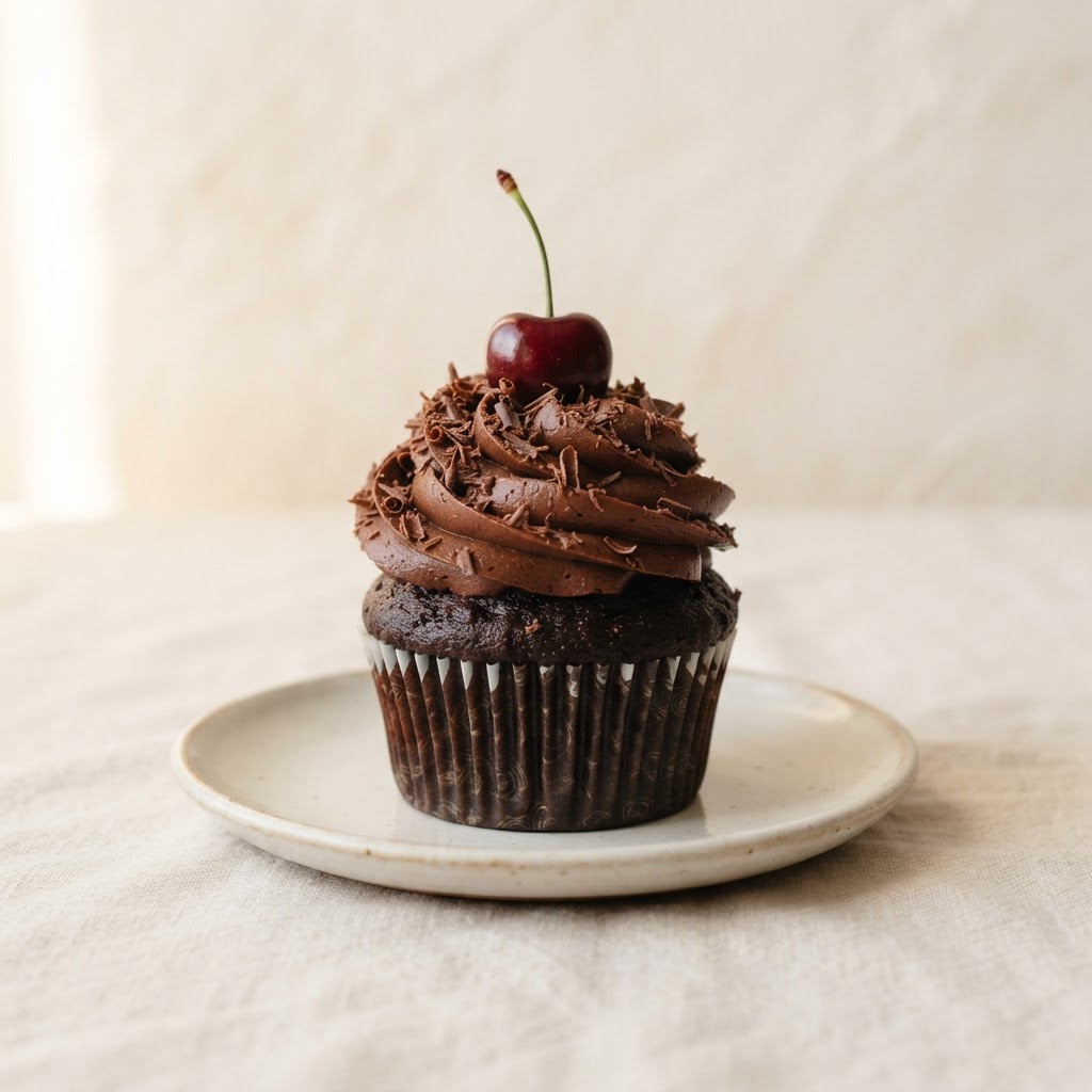 Double Chocolate cupcake