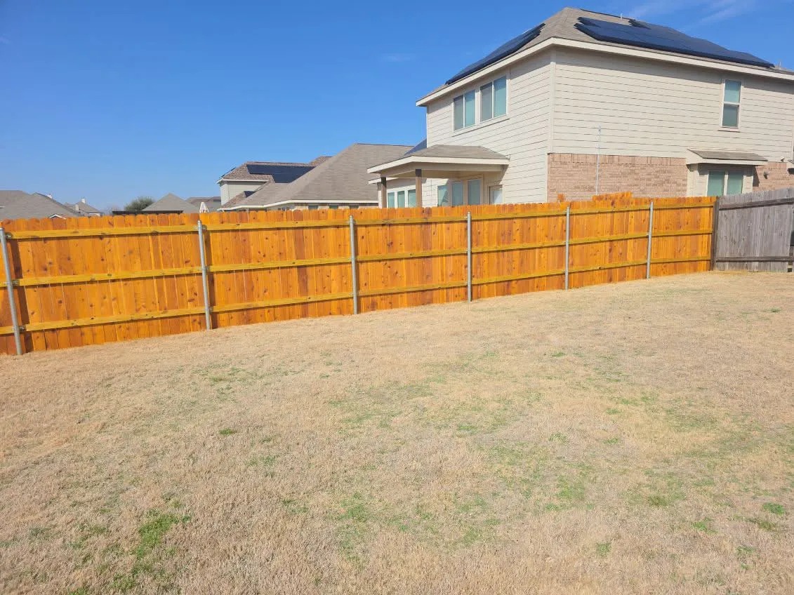 San Marcos Residential Cedar Fence