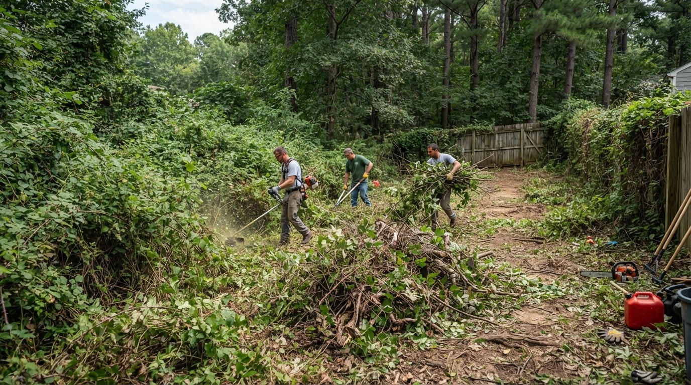 Reclaiming Overgrown Residential Land: Brush Removal Basics