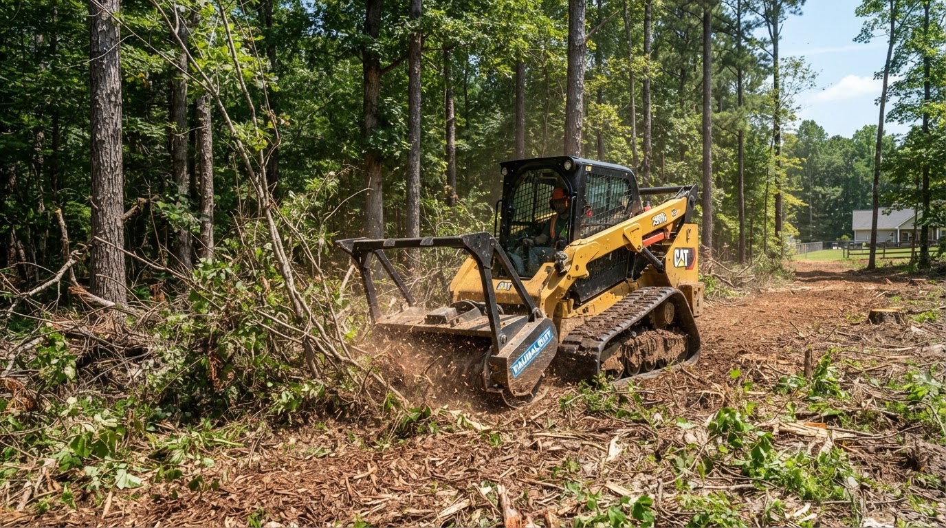 Residential lot clearing and site preparation in Bend, Oregon