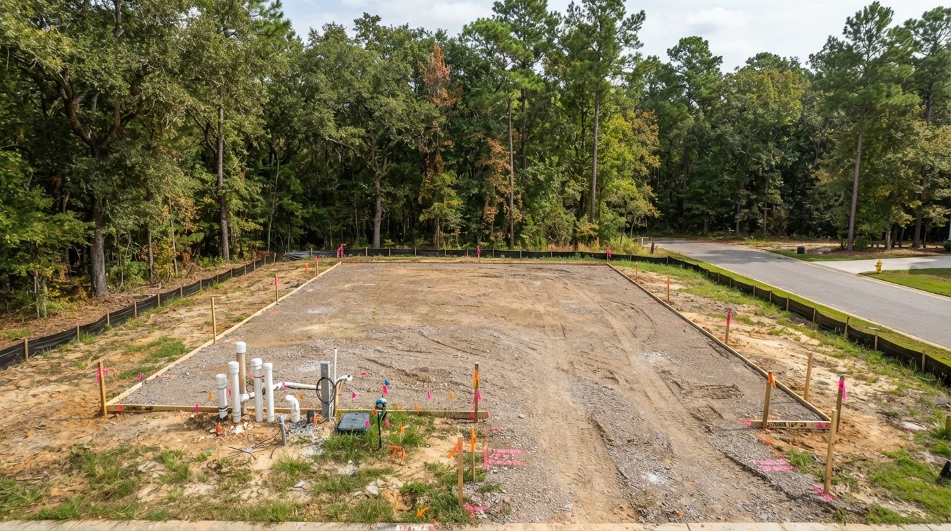From Cleared Lot to Building Pad: Site Preparation Steps