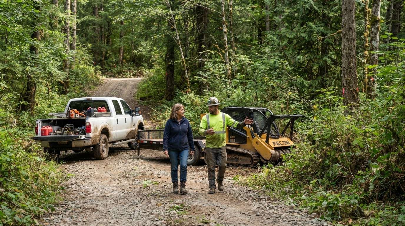 Preparing for a Forestry Mulching Visit on Your Property