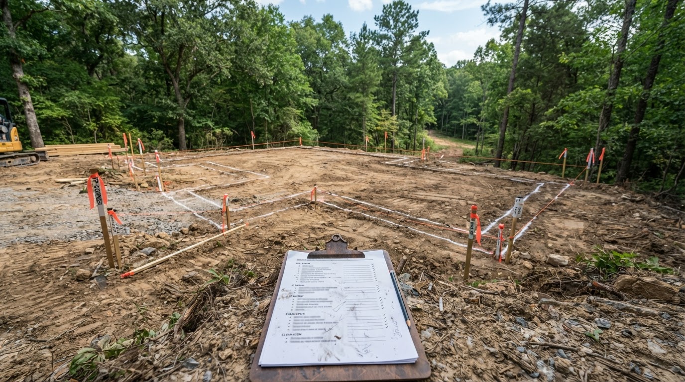 Site Prep Checklist for New Home Construction
