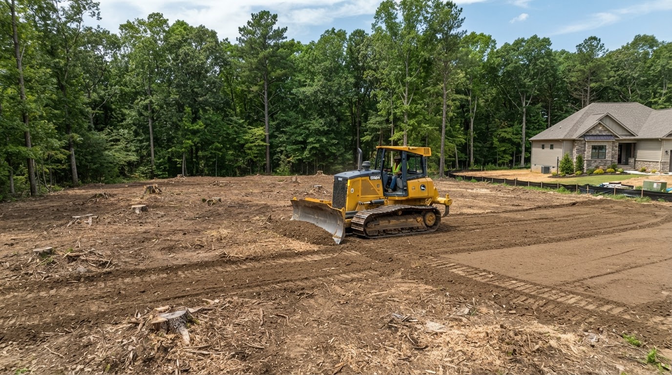 Preparing Your Lot for Grading After Stump Grinding