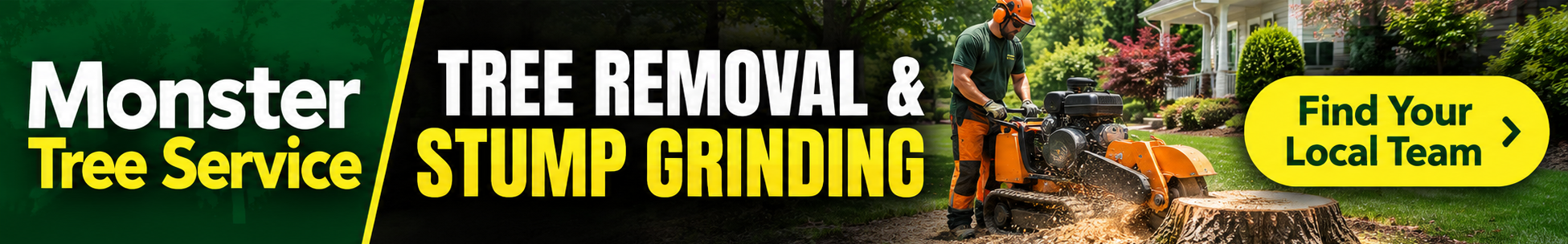 Monster Tree Service - Tree Removal & Stump Grinding - Find Your Local Team