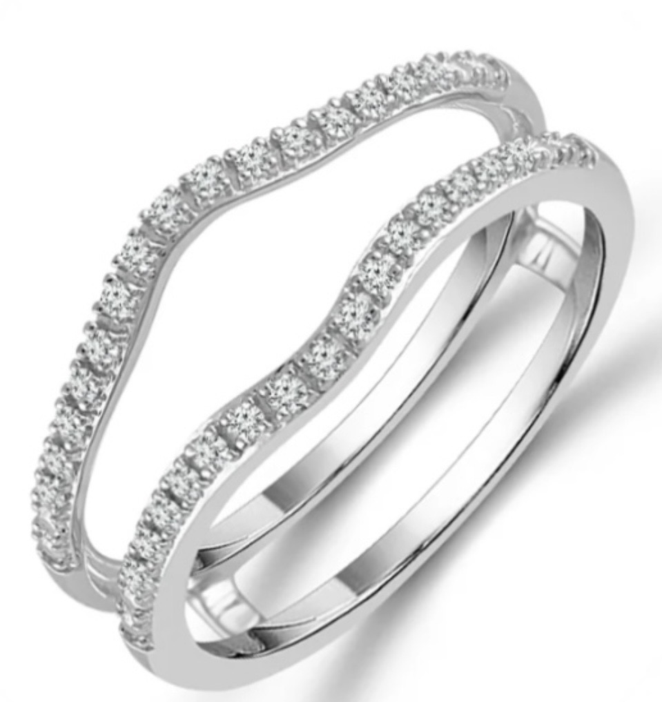 Contour Diamond Ring Guard
