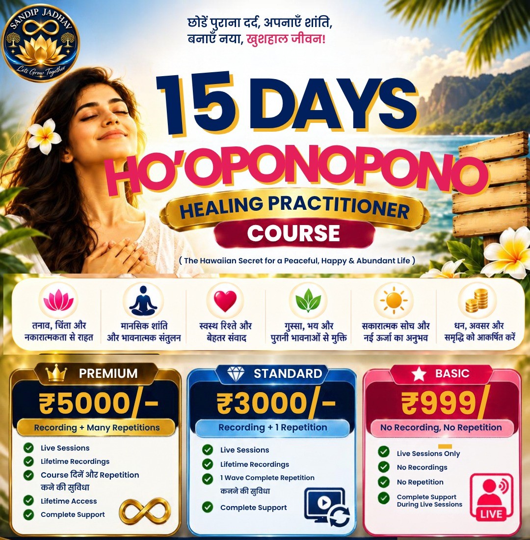 Ho'oponopono Healing Practitioner Course