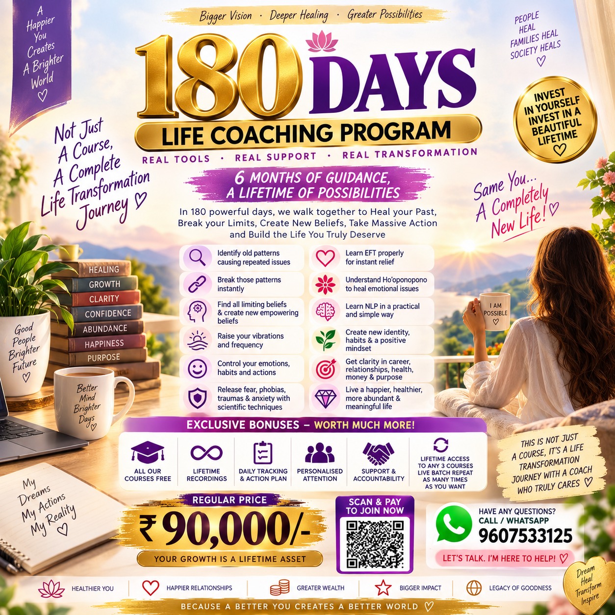 180 Days Life Coaching Program