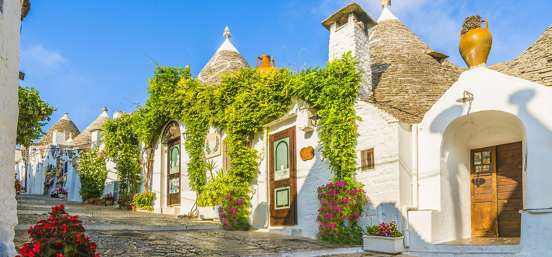Italian Countryside - Trulli Houses in Puglia