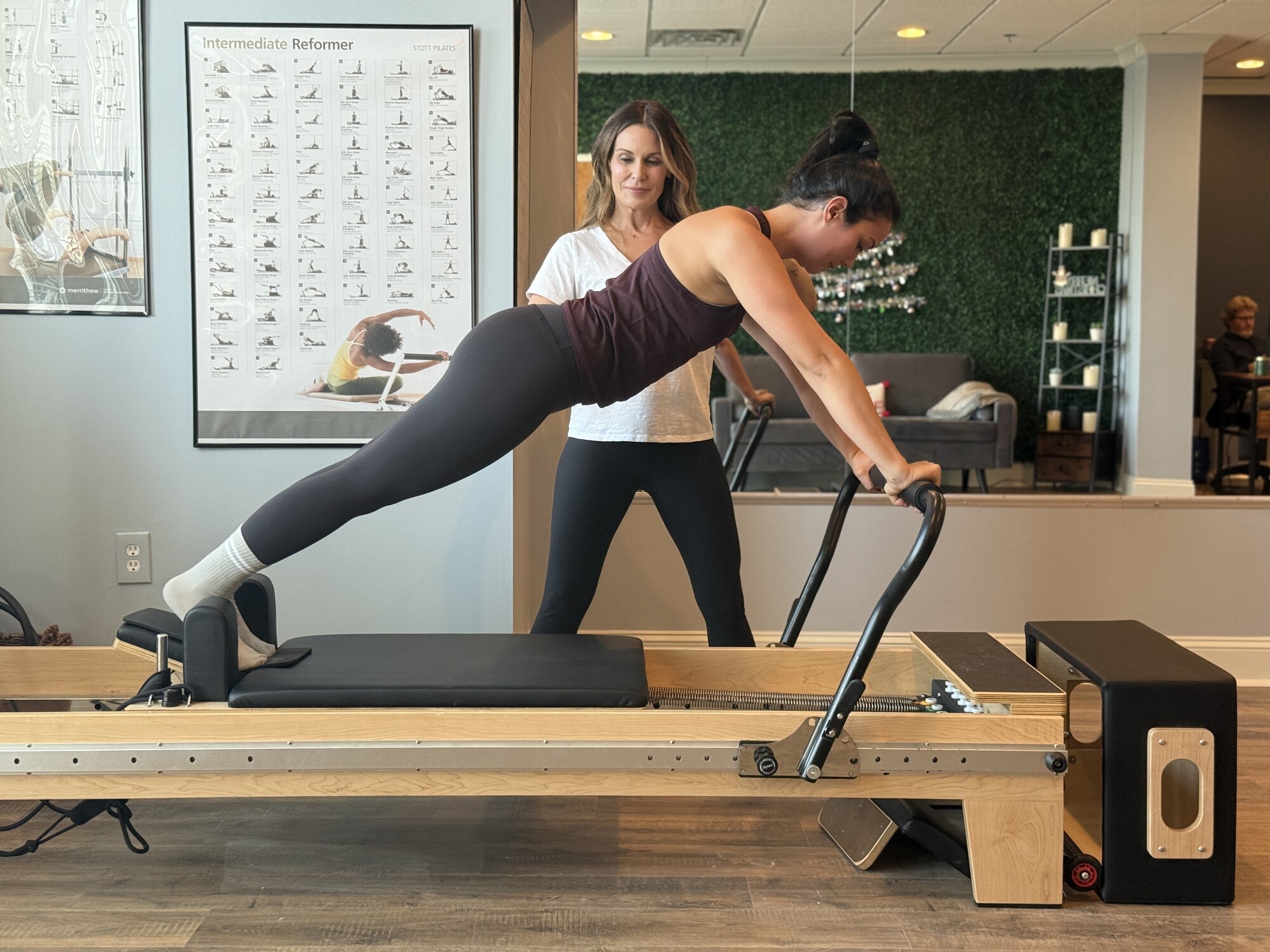 Private reformer Pilates and yoga session at Embodiment Health & Wellness