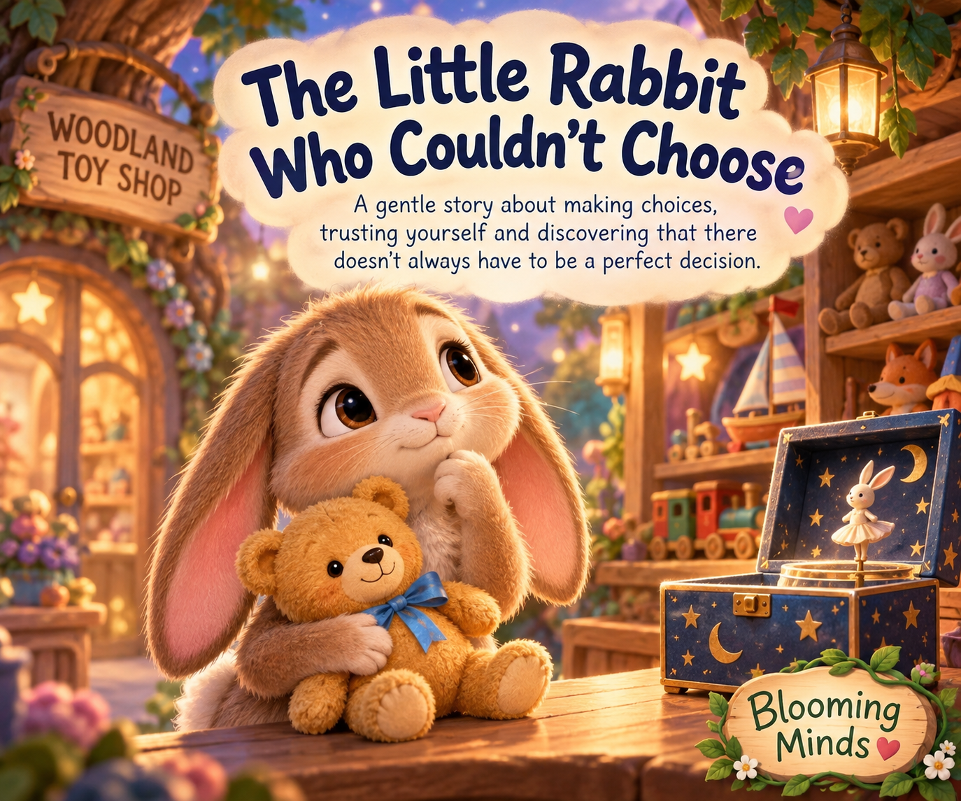 The Little Rabbit Who Couldn't Choose — cover