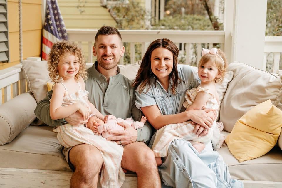 Co-hosts Chase & Emily Gruening and family