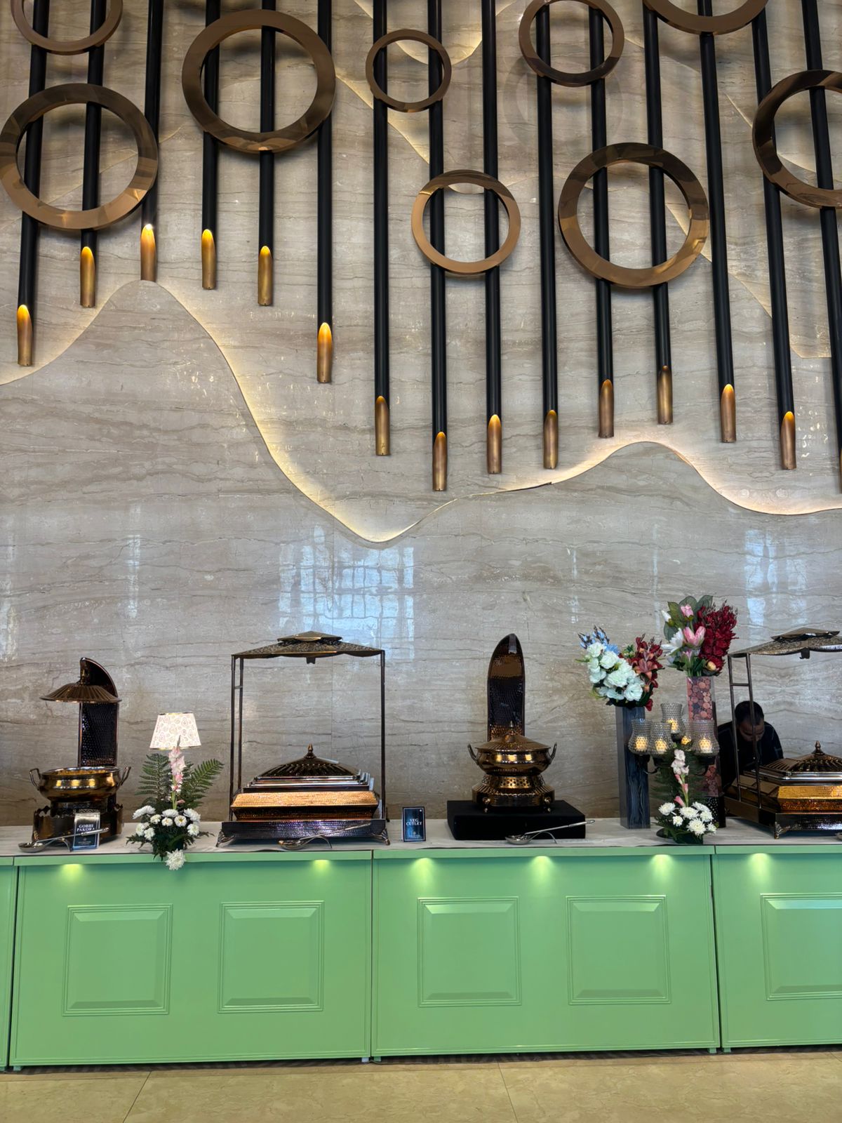 5-Star Live Catering Counter & Gourmet Display