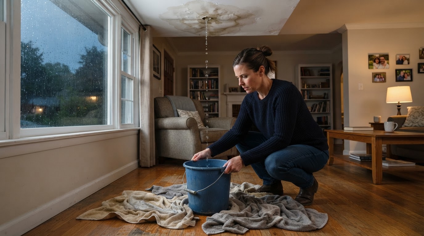 What to Do When Your Roof Is Leaking: A Homeowner's Emergency Guide