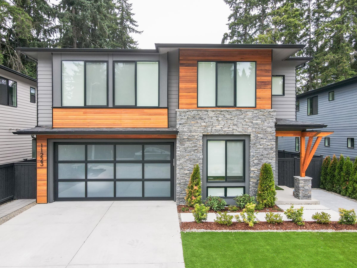 Timeless Exterior Cedar Siding Design project in Kirkland, WA