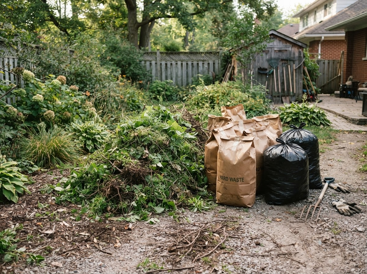 Yard waste removal near Town 'N' Country