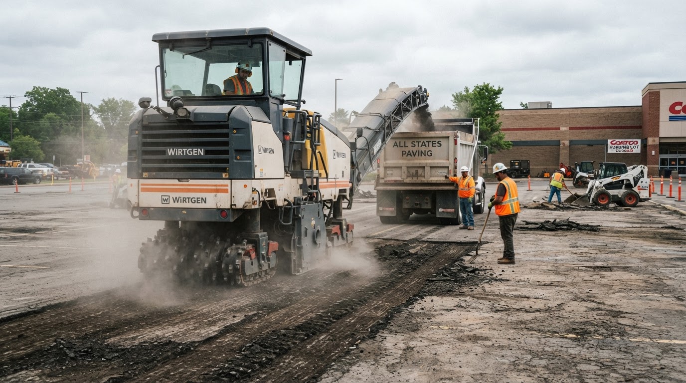 Asphalt Repair — Greater Austin commercial paving project