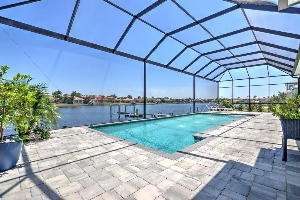 Waterfront Pool Lanai & Enclosure