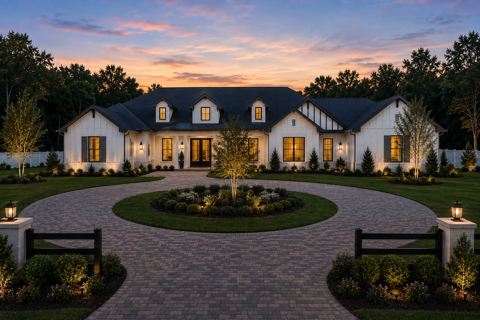 The Matisse luxury custom home elevation
