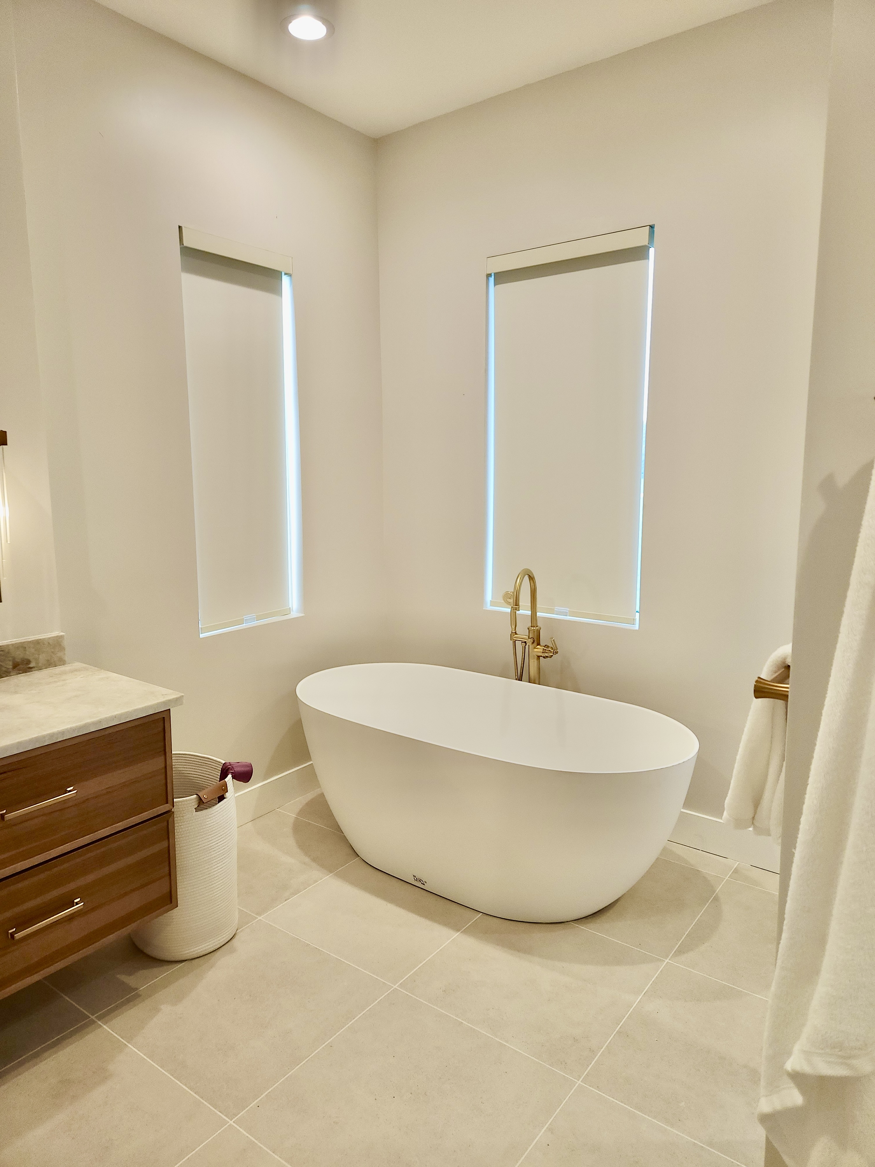 Spa Primary Bath with Freestanding Soaking Tub — Remodeling, Tampa Bay, FL