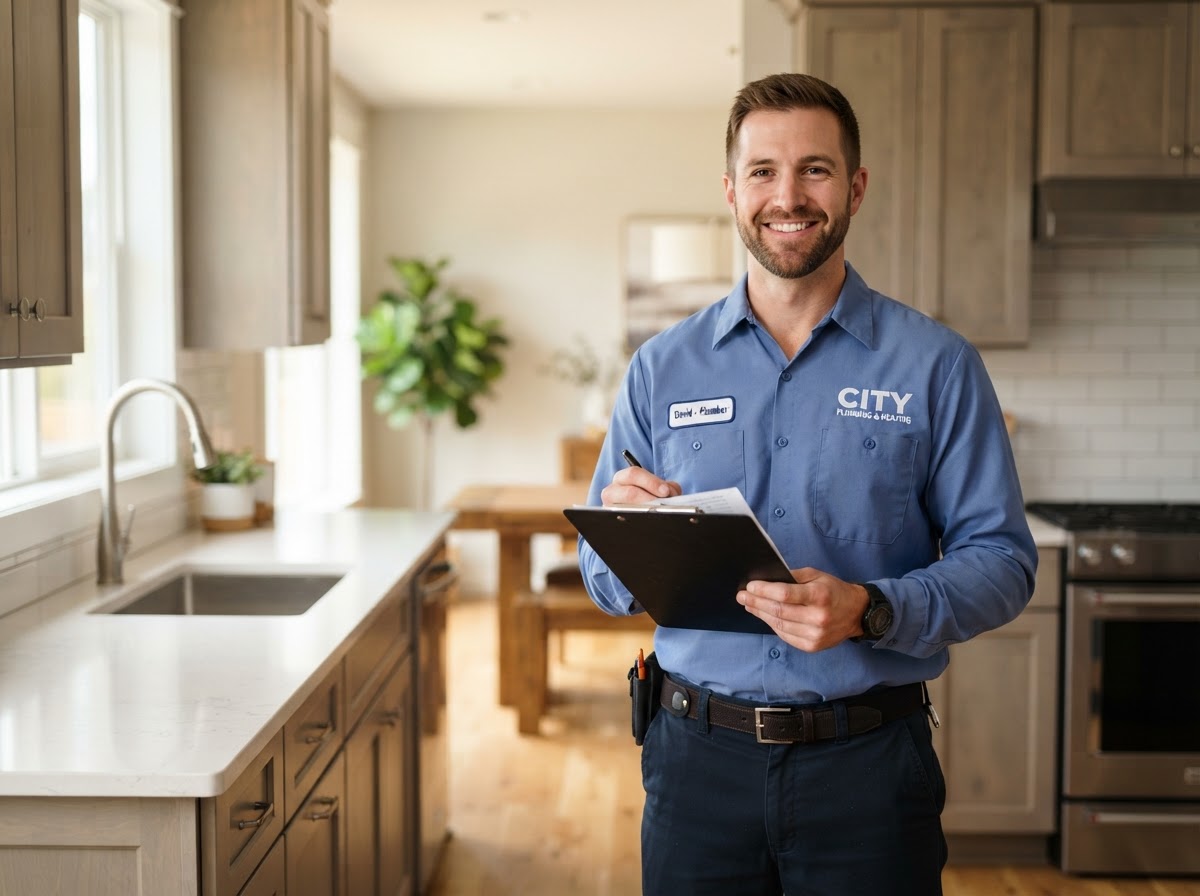 Pacific Crest Plumbing & Drain technician