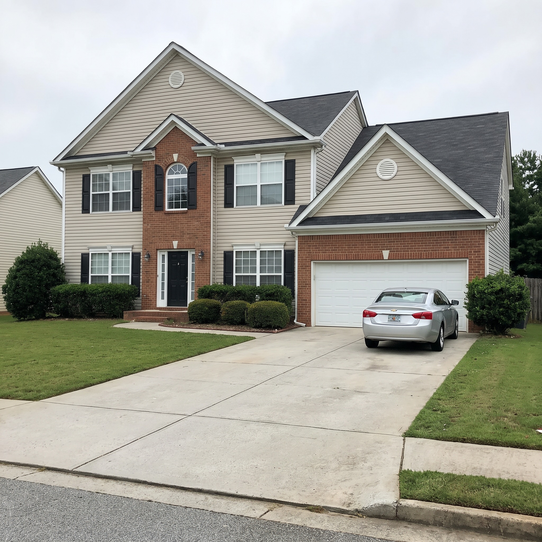 Two Story Siding & Gable Replacement