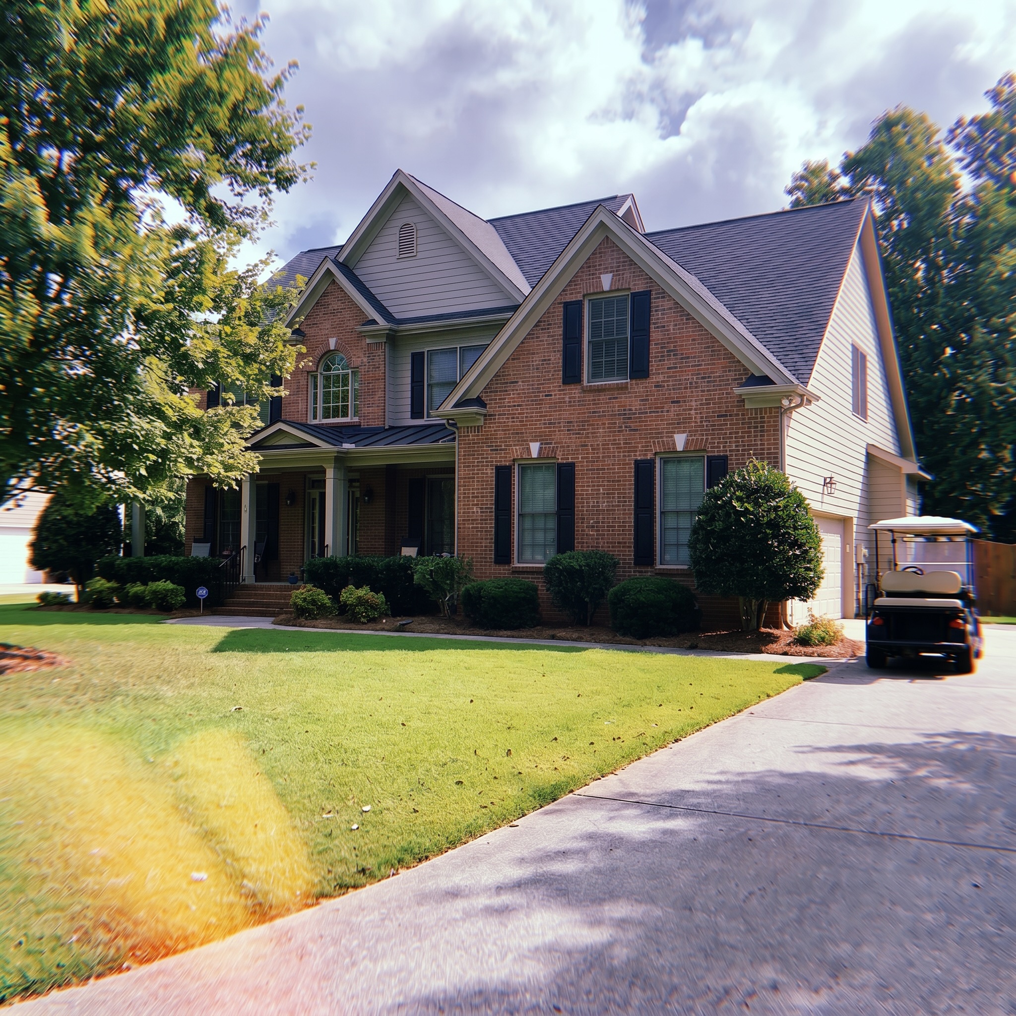 James Hardie Siding & Gable Accent