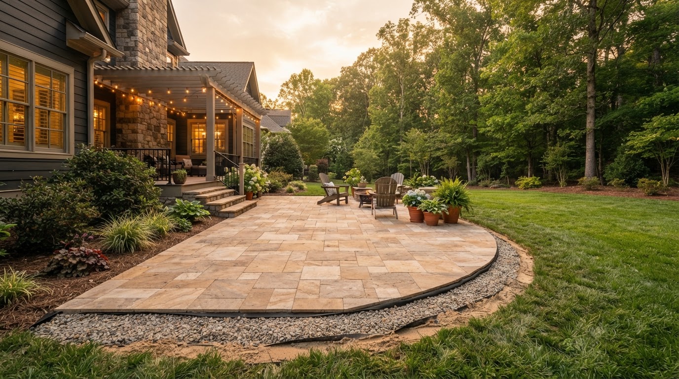 Paver Patio Installation Piedmont Triad NC