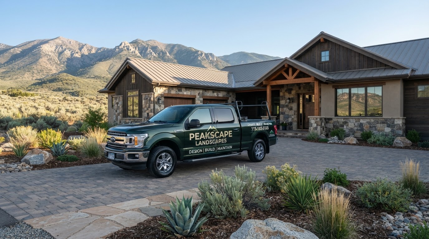 Illustrative branded Sierra Brothers truck — demonstration content
