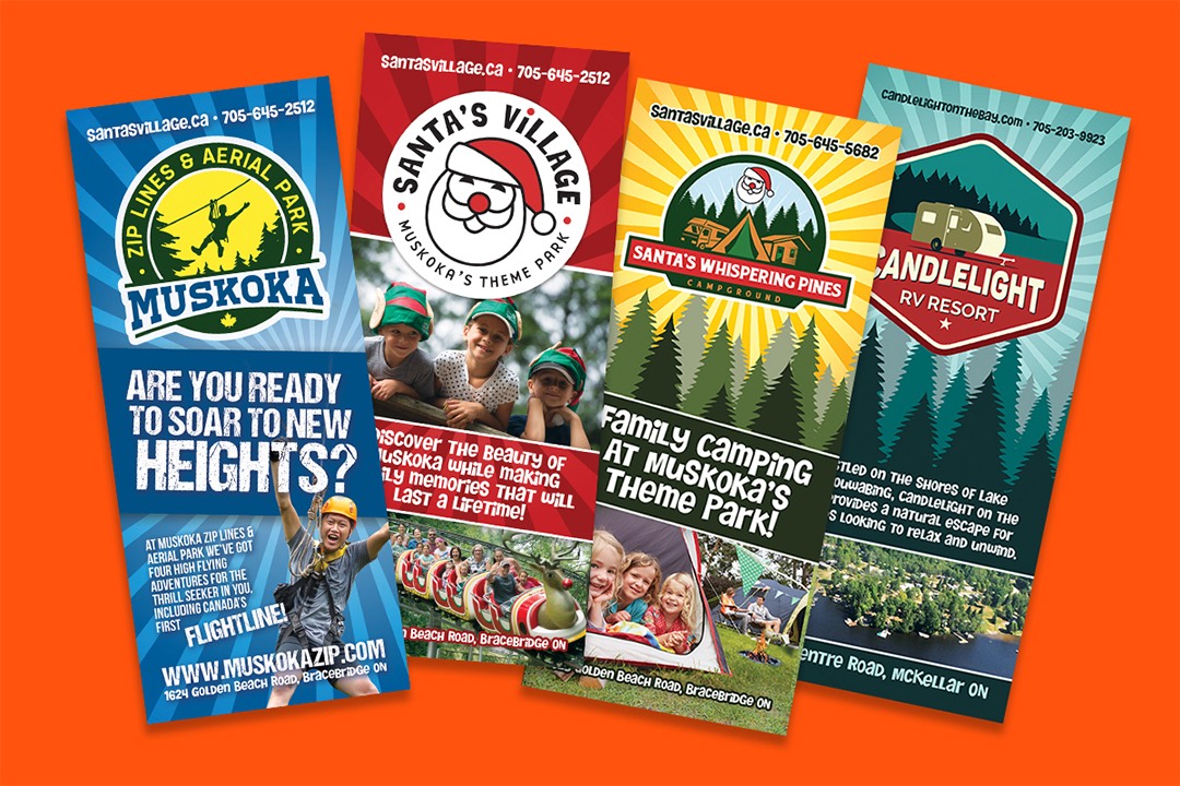 Santa's Village Brochures & Print Marketing